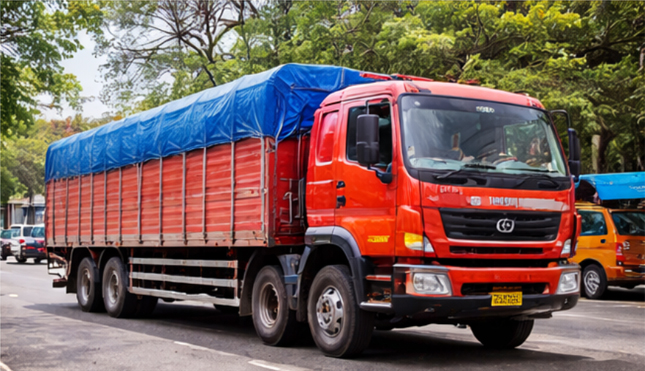 AIS 140 GPS tracker for goods carrier trucks in Bangalore Karnataka transport vehicles